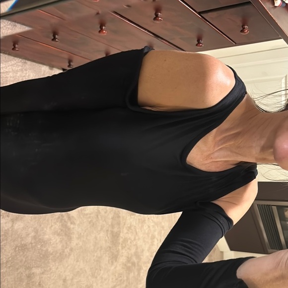 Retrod bodycon women’s midi / maxi dress Black Long Sleeve - Picture 5 of 7